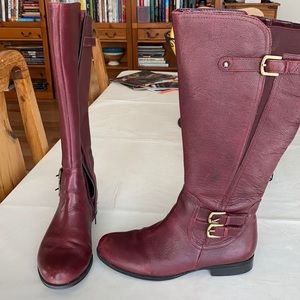 Naturilizer wide calf leather, like new